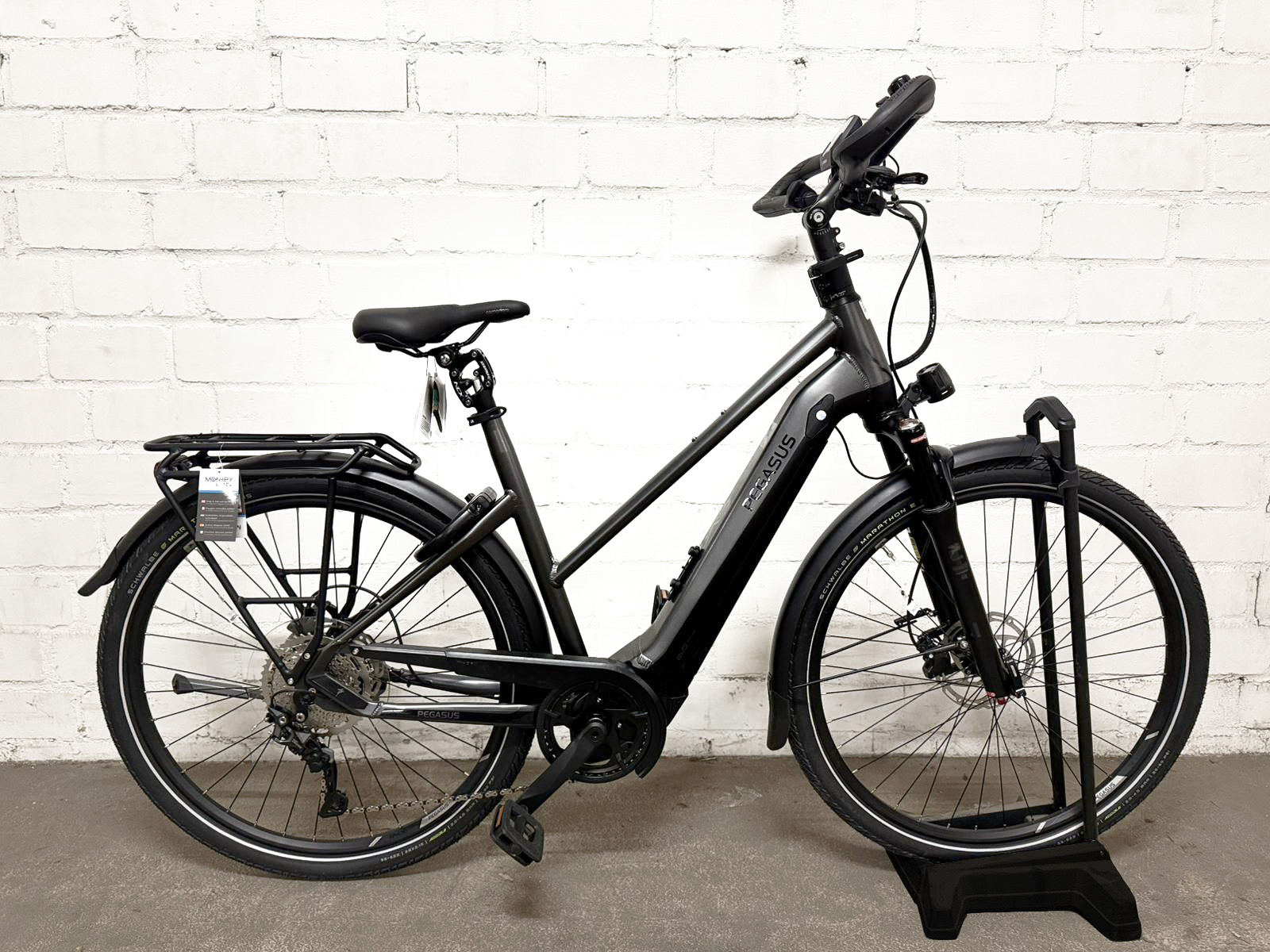 Pegasus Premio EVO 10 Lite COMFORT grau | 500WH | E-Bike Damen Trekking | | Kettenschaltung Pegasus Premio EVO 10 Lite COMFORT grau | 500WH | E-Bike Damen Trekking | | Kettenschaltung