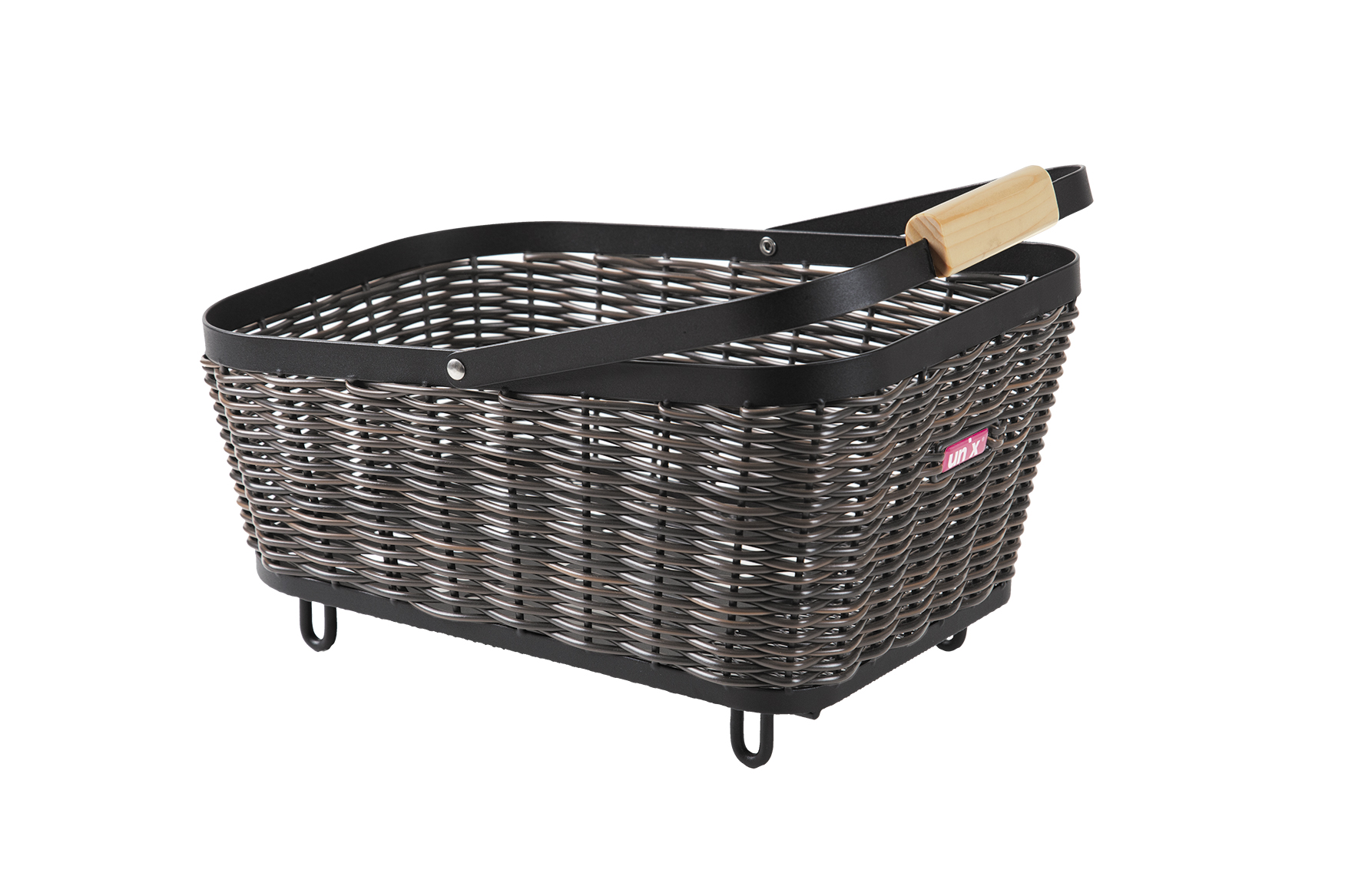 Unix Berno Korb hinten schwarz/braun 18,5L Universal System