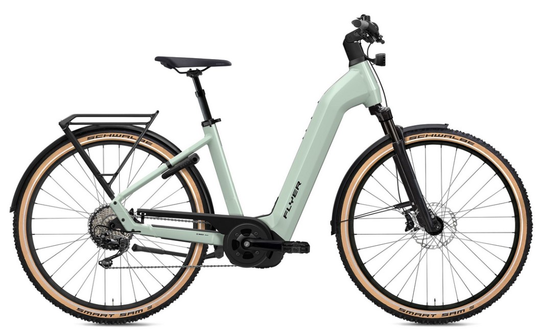 Flyer Gotour 7.12 XC grün | 750WH | E-Bike Damen Trekking | 2023 | Kettenschaltung