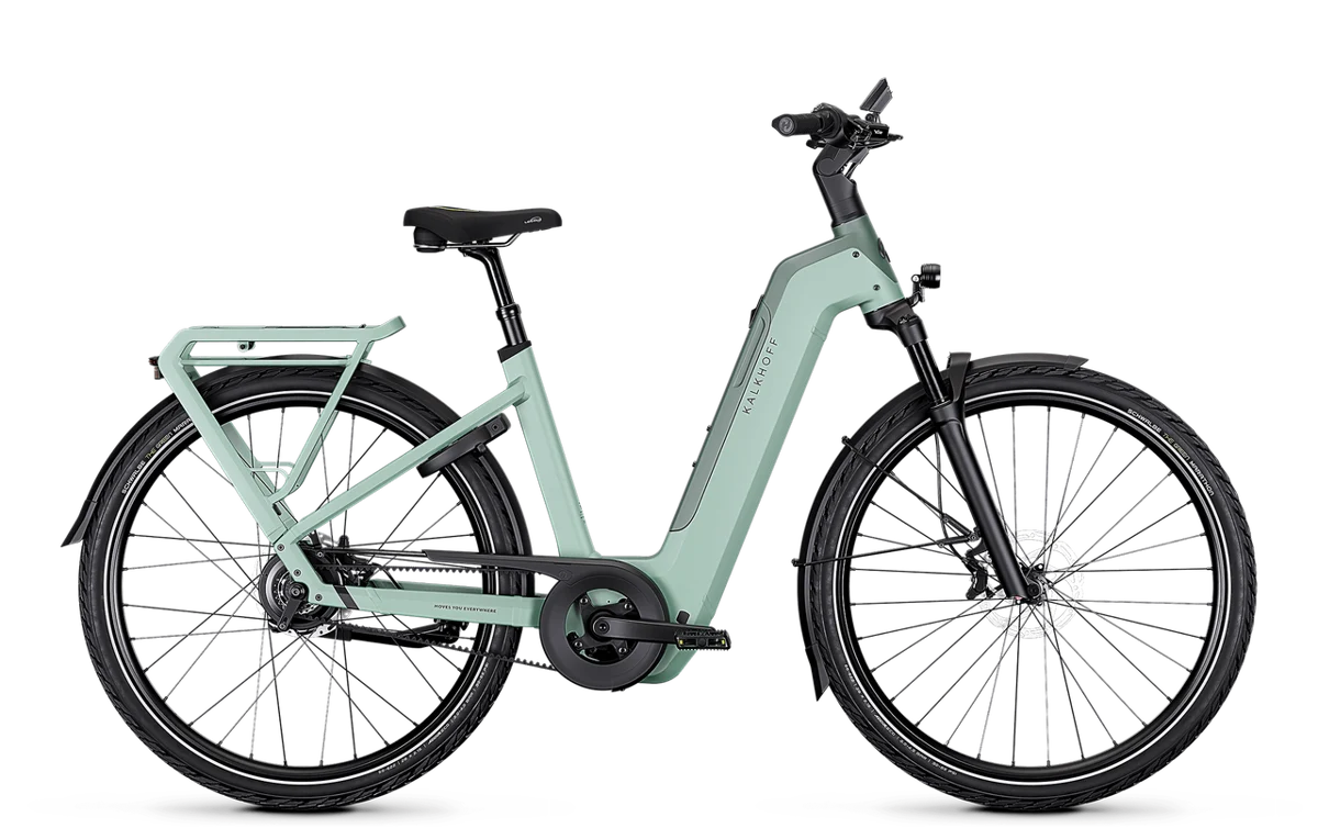 Kalkhoff IMAGE 5+ ADVANCE grün | 800WH | E-Bike Damen Trekking | 2025 | Enviolo
