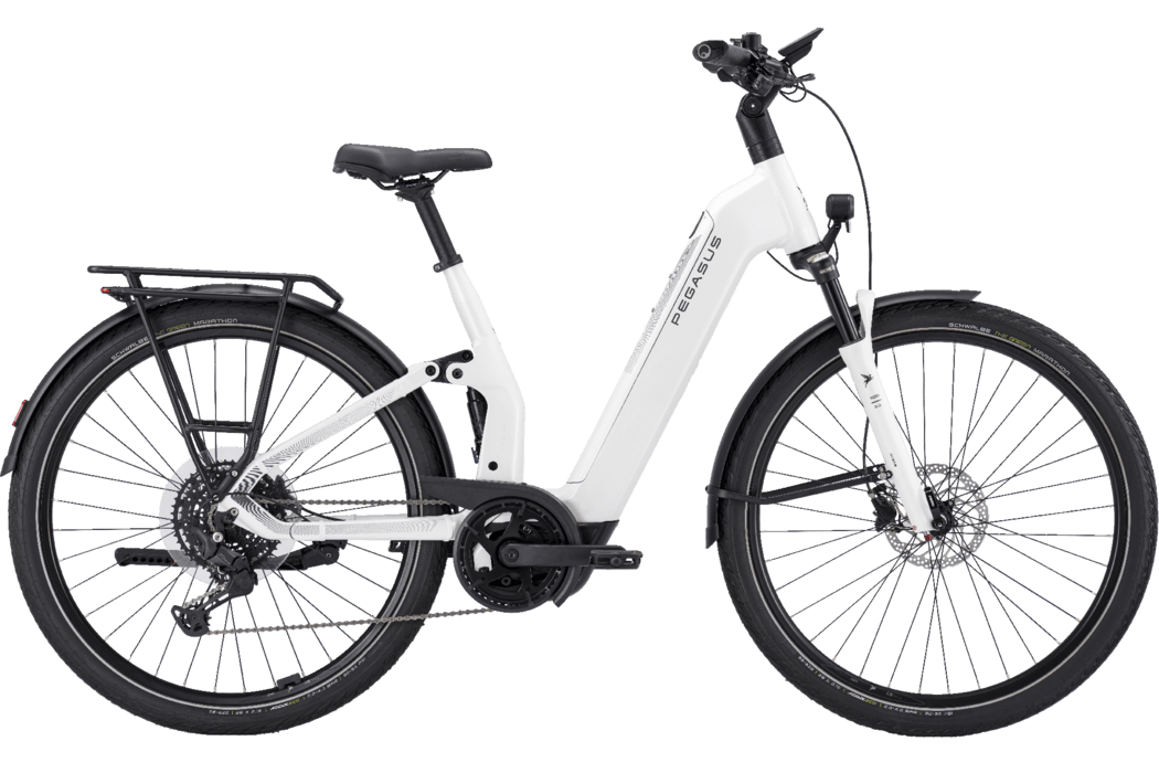 Pegasus PREMIO EVO FS10 Lite weiß | 800WH | E-Bike Damen Trekking | 2025 | Kettenschaltung Pegasus PREMIO EVO FS10 Lite weiß | 800WH | E-Bike Damen Trekking | 2025 | Kettenschaltung