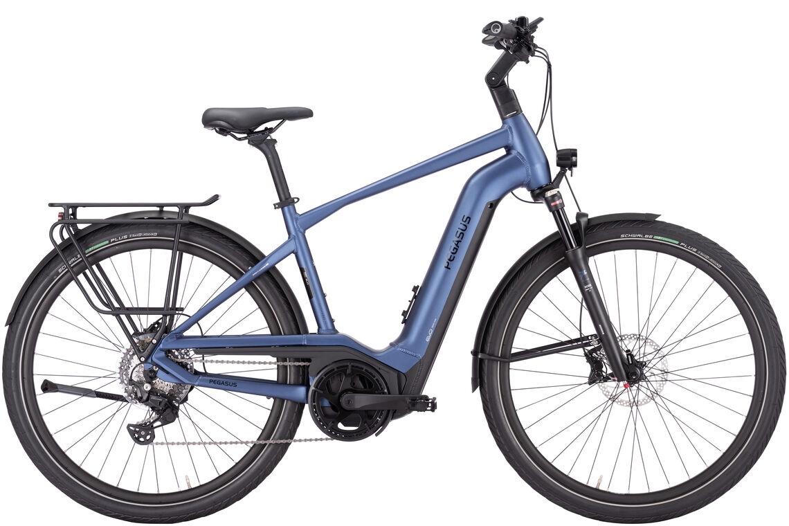 Pegasus Strong Evo 10 Lite blau | 625WH | E-Bike Herren Trekking | 2024 | Kettenschaltung