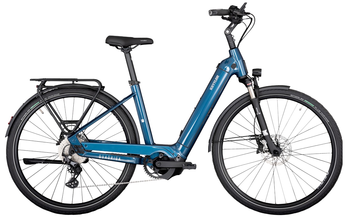 Kettler QUADRIGA CX10 LG blau | 750WH | E-Bike Damen Trekking | 2023 | Kettenschaltung