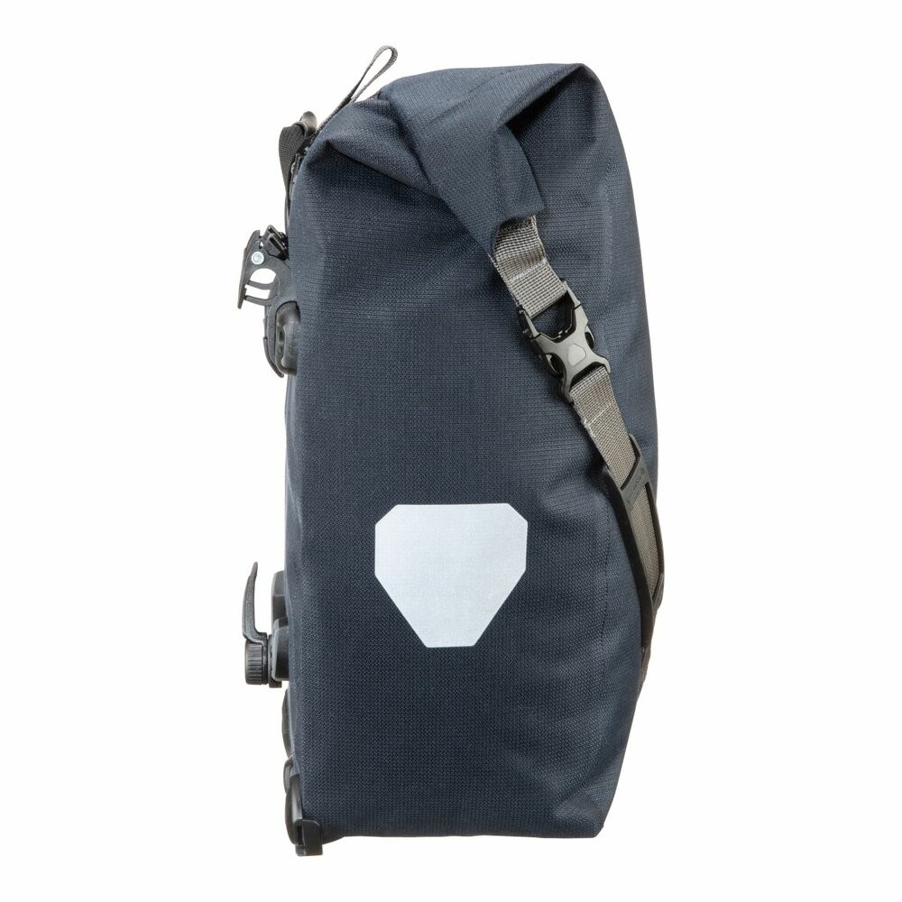 Back-Roller Urban blau Seitentaschen wasserdicht abnehmbar