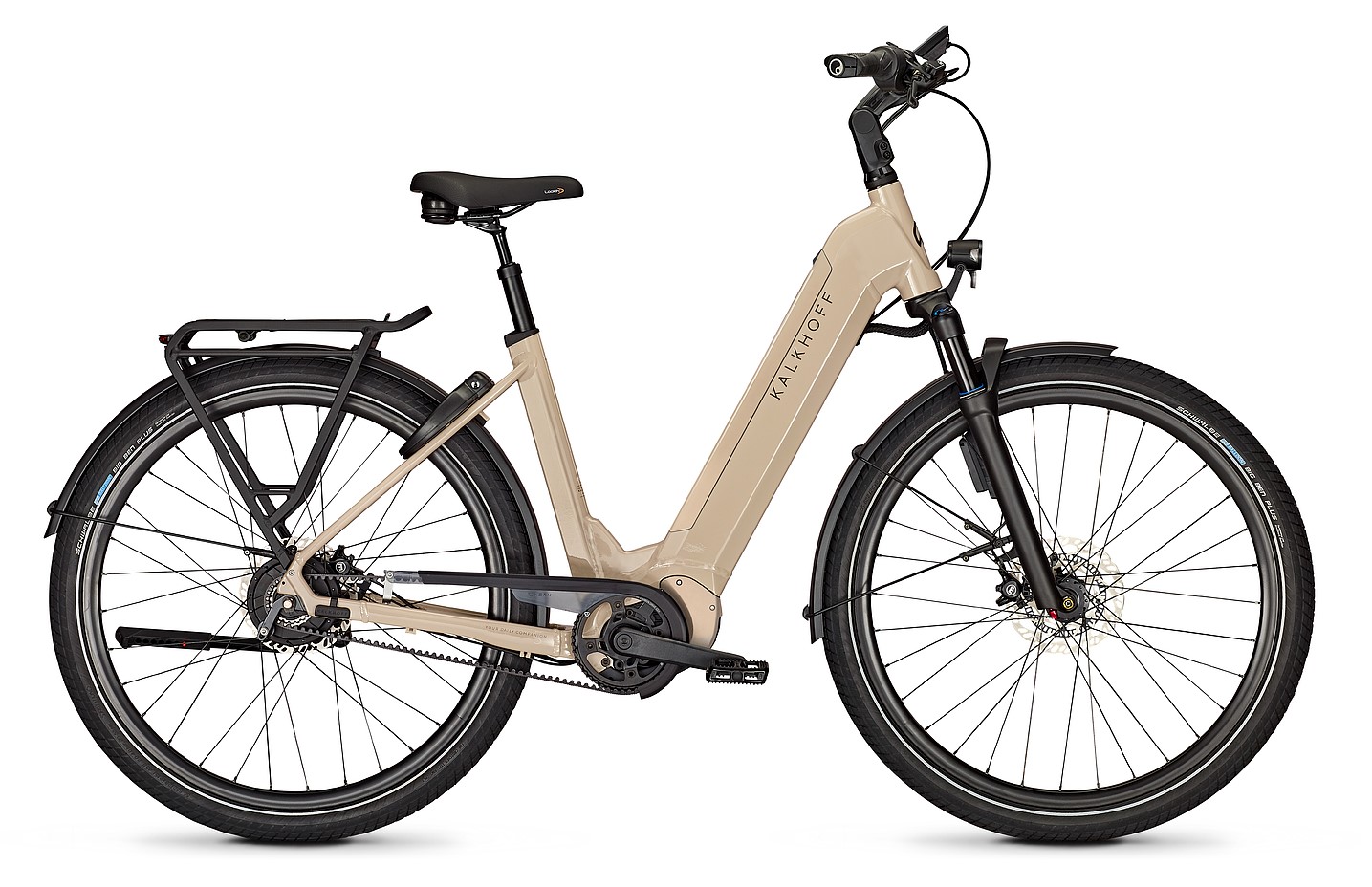 Kalkhoff IMAGE 5.B EXCITE+ ABS beige | 625WH | E-Bike Damen City | 2024 | Enviolo