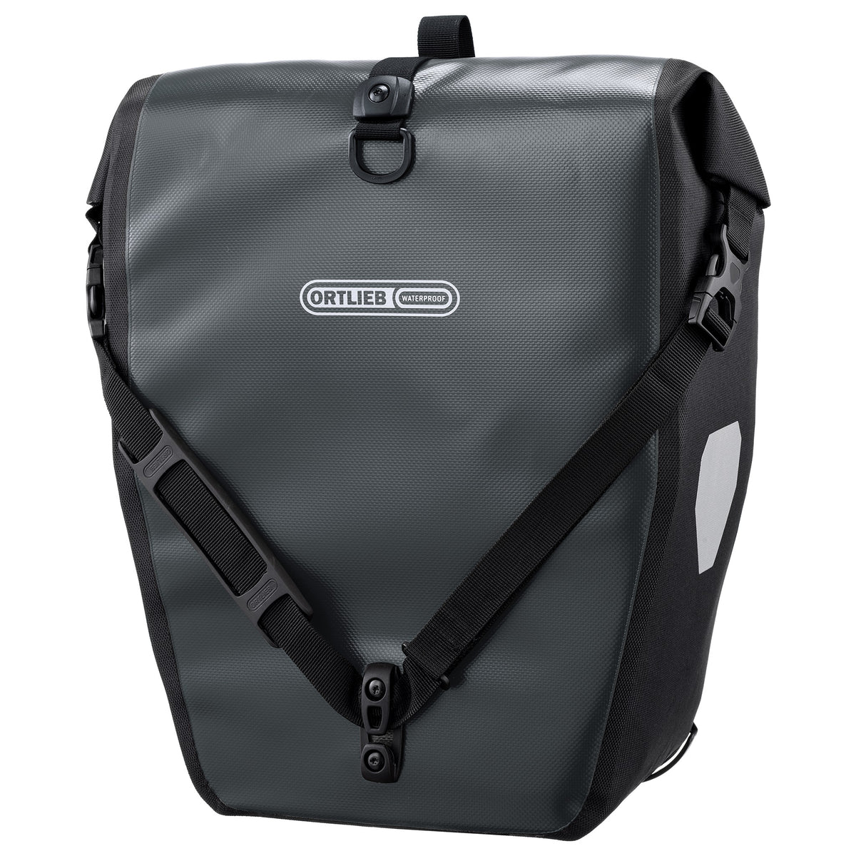 Back-Roller Classic asph. schwarz Seitentaschen wasserdicht