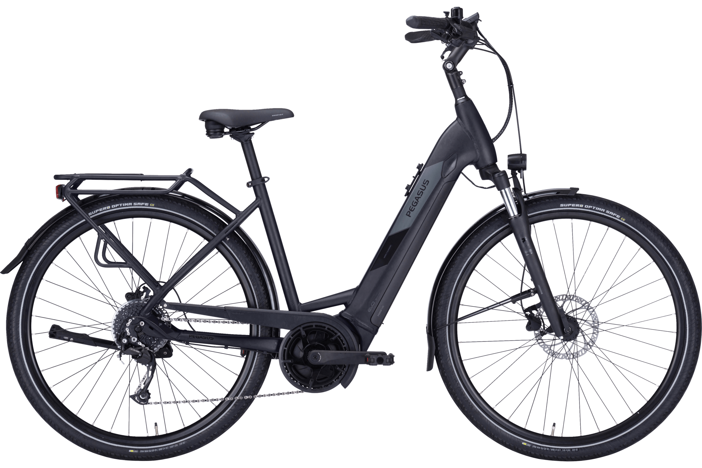 Pegasus Solero EVO 9 schwarz | 750WH | E-Bike Damen Trekking | 2023 | Kettenschaltung Pegasus Solero EVO 9 schwarz | 750WH | E-Bike Damen Trekking | 2023 | Kettenschaltung