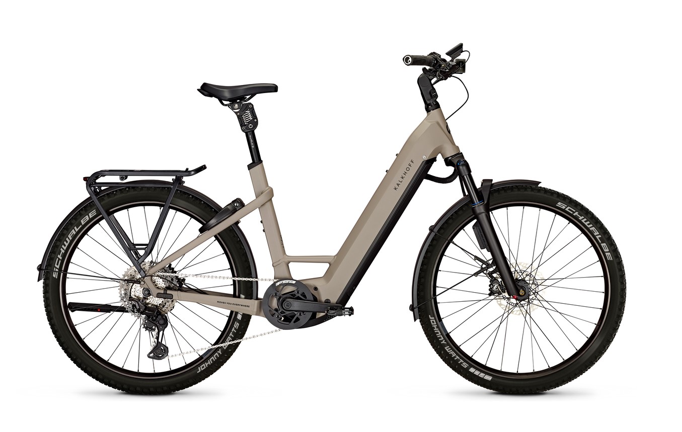 Kalkhoff ENTICE 7.B ADVANCE+ ABS grau | 750WH | E-Bike Damen Trekking | 2025 | Kettenschaltung