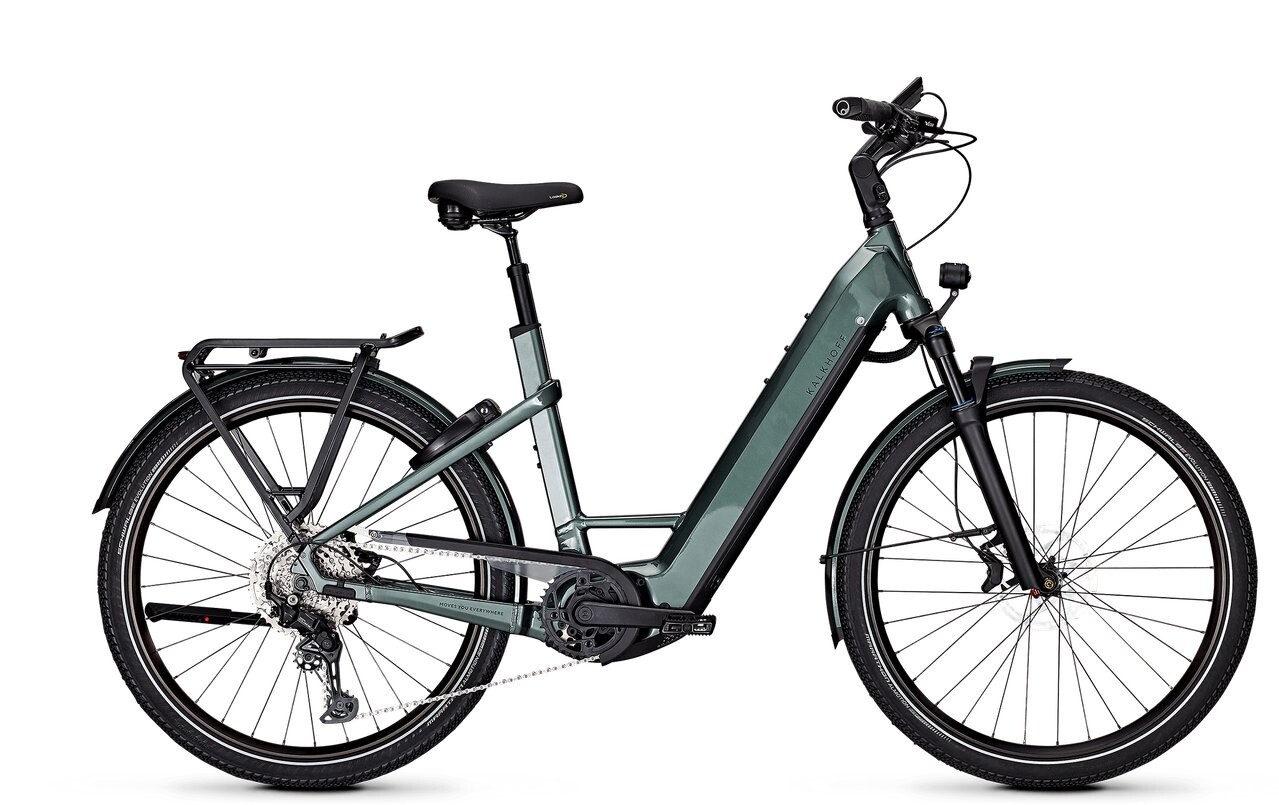 Kalkhoff ENDEAVOUR 7.B MOVE+ grün | 750WH | E-Bike Damen Trekking | 2025 | Kettenschaltung