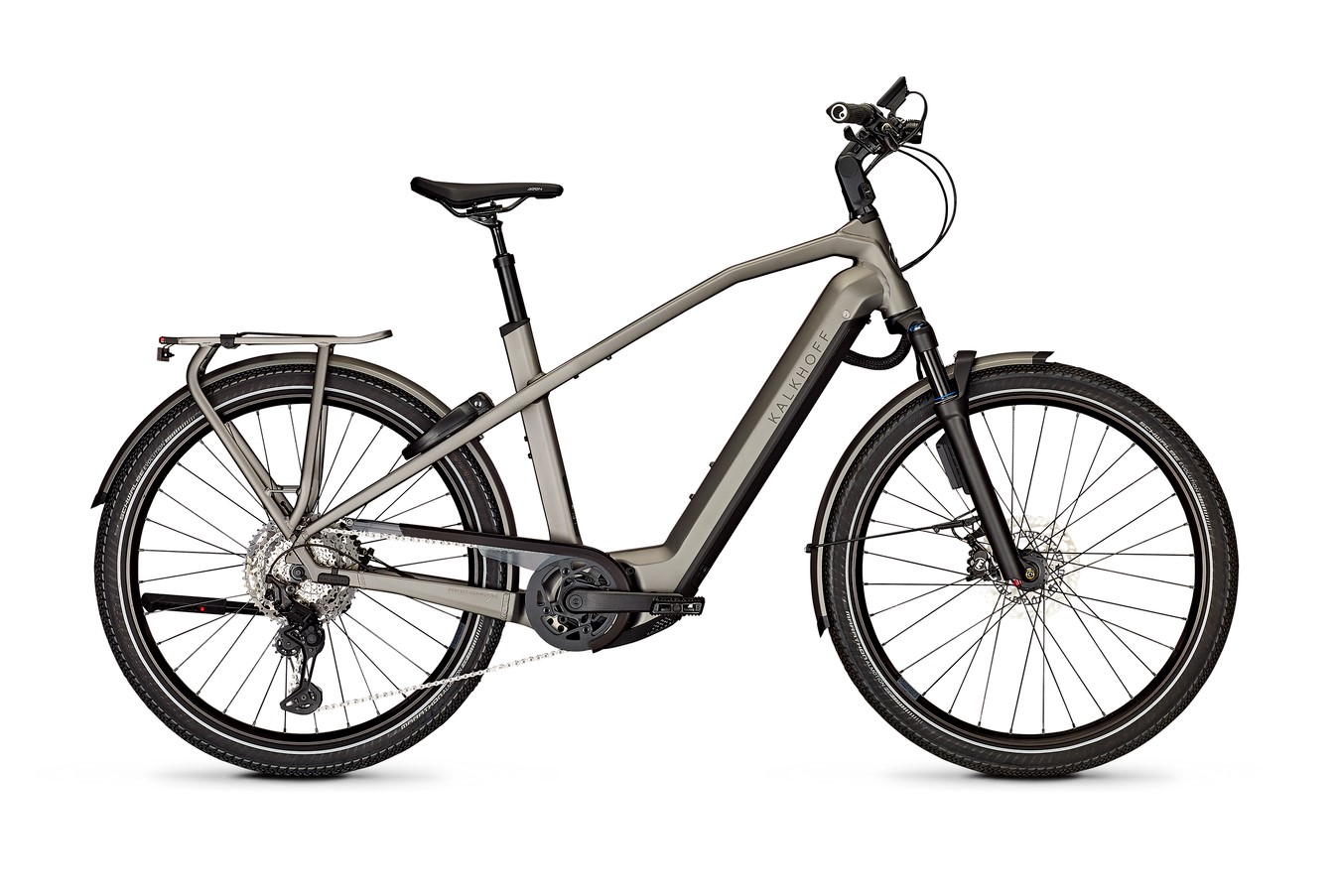 Kalkhoff ENDEAVOUR 7.B ADVANCE+ ABS grau | 750WH | E-Bike Herren Trekking | 2024 | Kettenschaltung