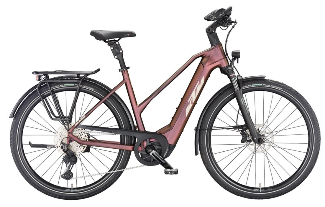 KTM MACINA STYLE 720 bronze | 750WH | E-Bike Damen Trekking | 2024 | Kettenschaltung