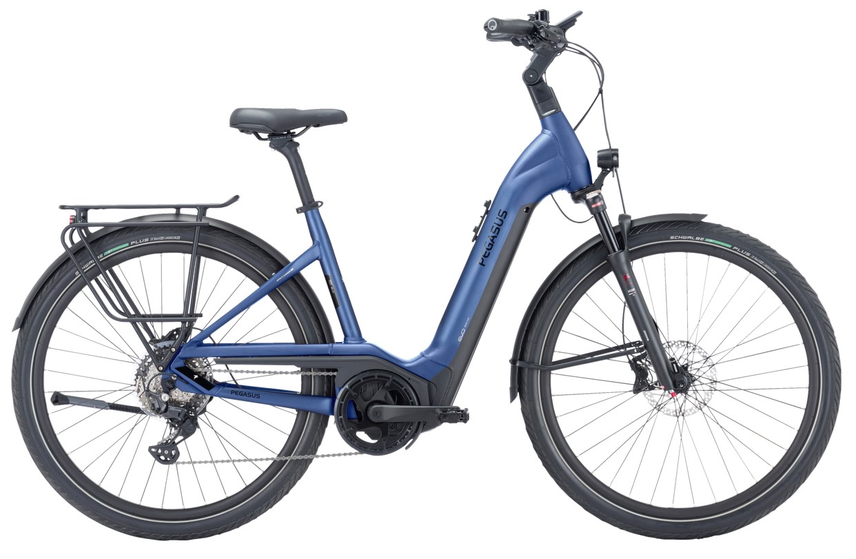 Pegasus Strong Evo 10 Lite blau | 625WH | E-Bike Damen Trekking | 2023 | Kettenschaltung