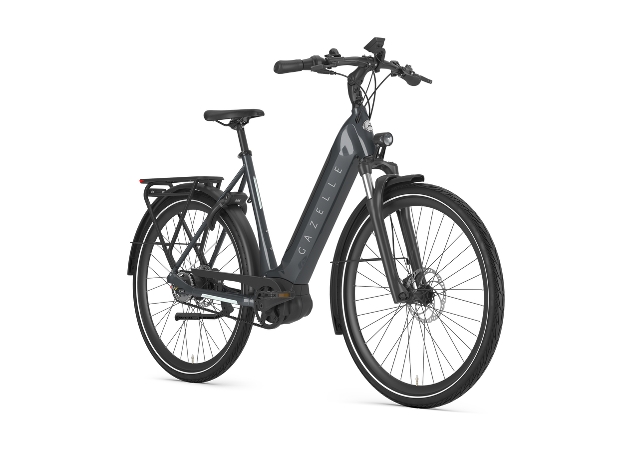 Gazelle Ultimate C5 HMB grau | 625WH | E-Bike Damen Trekking | 2025 | Freilauf-Nabe