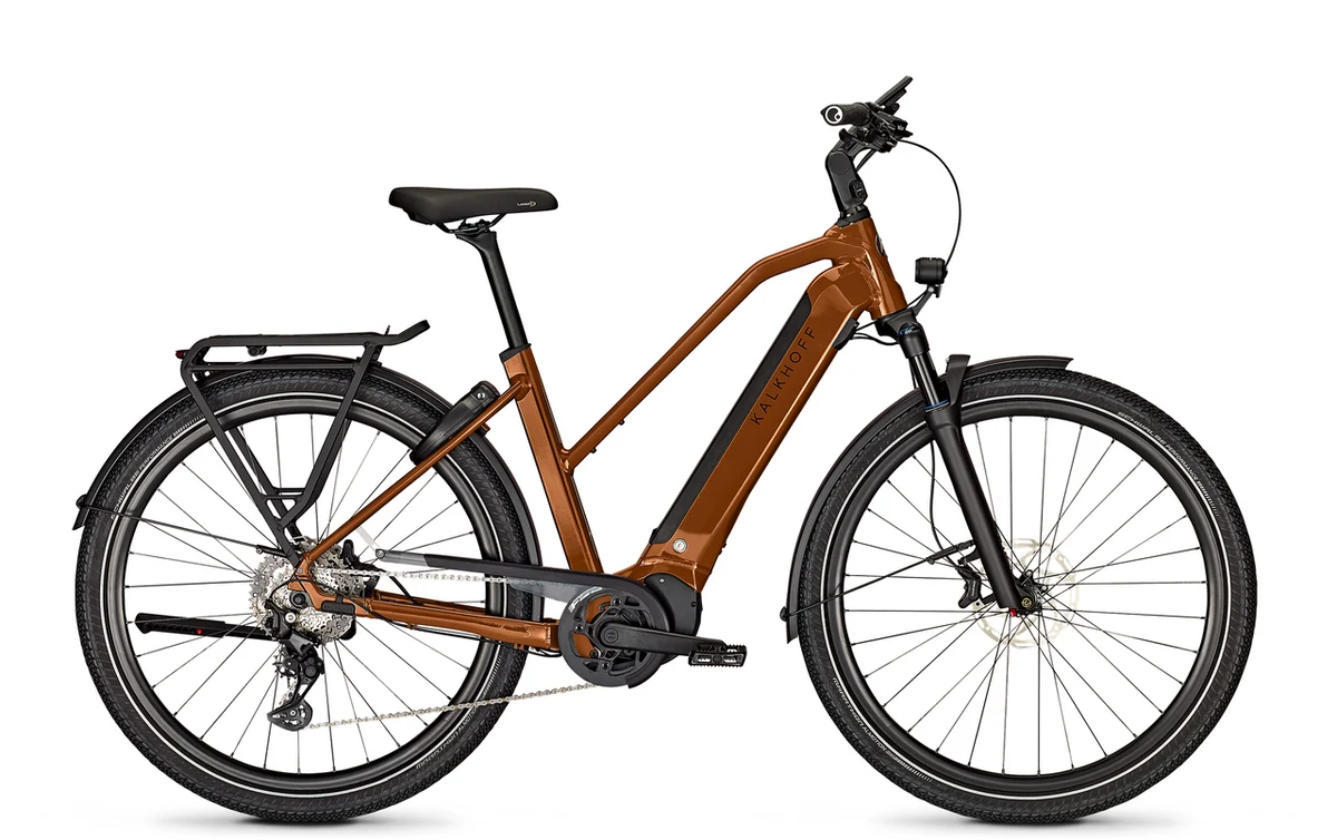 Kalkhoff ENDEAVOUR 5.B ADVANCE+ bronze | 625WH | E-Bike Damen Trekking | 2024 | Kettenschaltung Kalkhoff ENDEAVOUR 5.B ADVANCE+ bronze | 625WH | E-Bike Damen Trekking | 2024 | Kettenschaltung