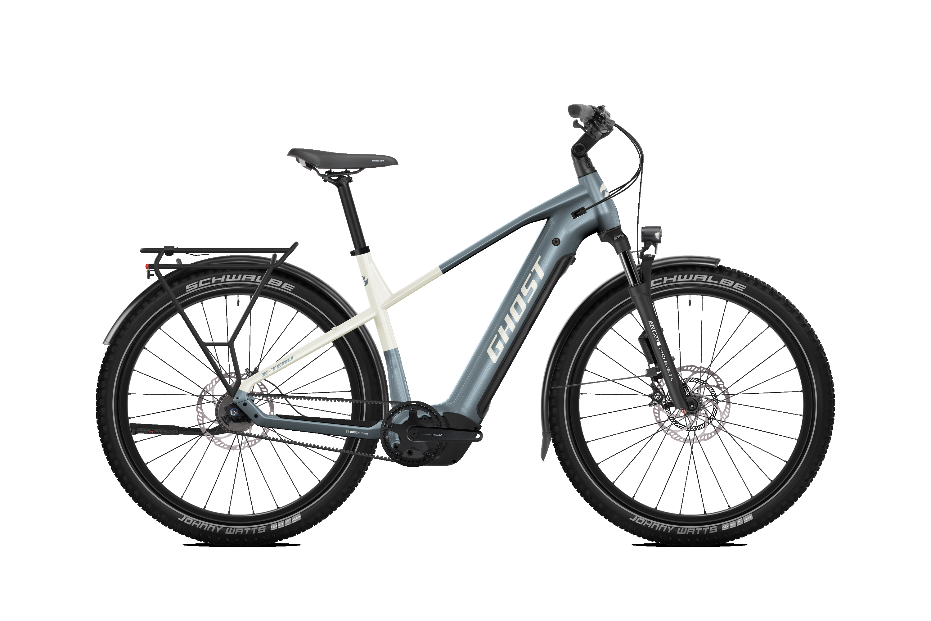 Ghost E-TERU PRO EQ ABS grau | 800WH | E-MTB Hardtail | 2025 | Freilauf-Nabe