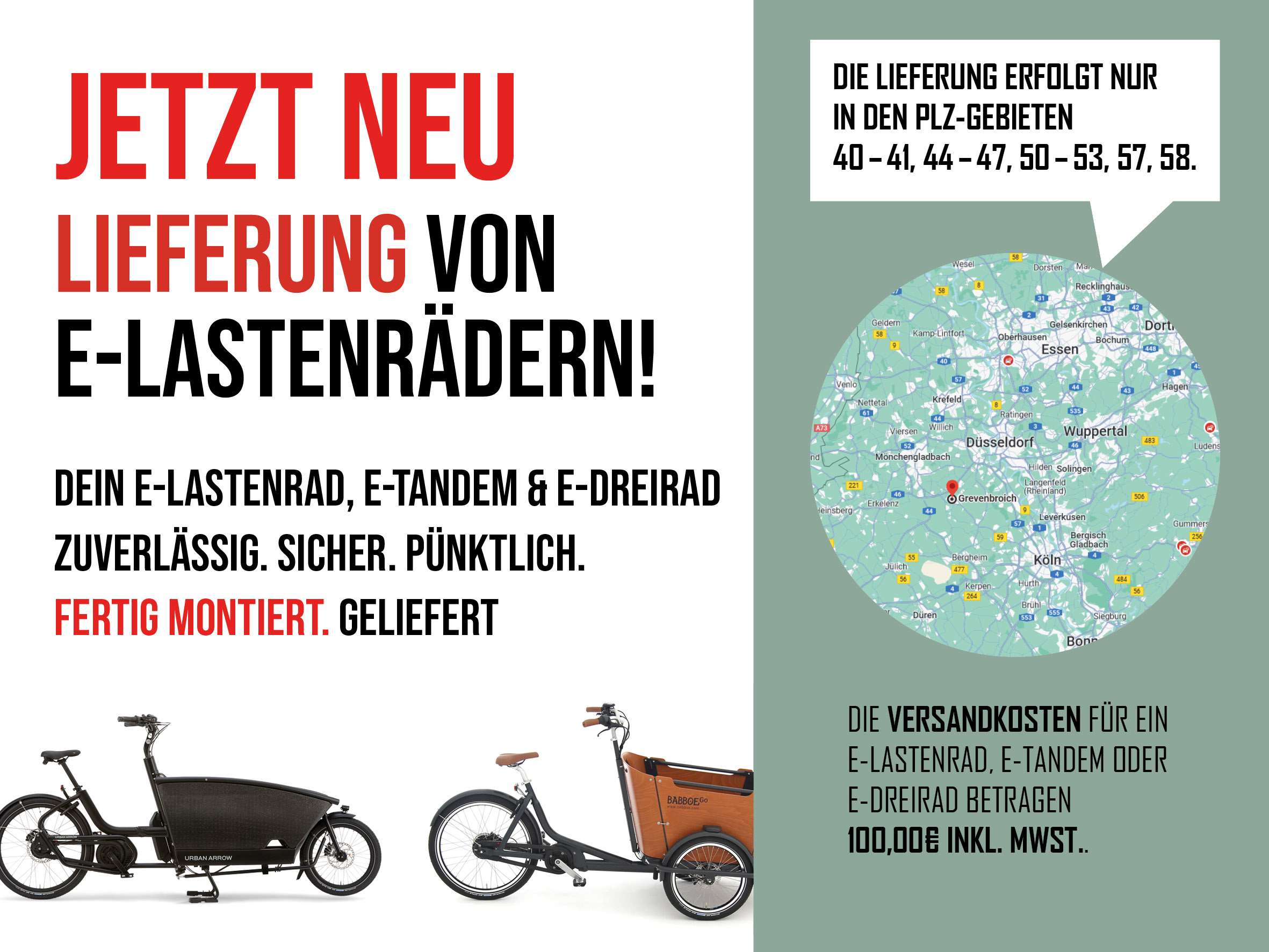 Bakfiets Cargo Short Cruiser Steps beige | 500WH | E-Lastenrad | 2024 | Enviolo