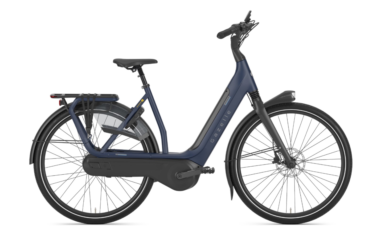 Gazelle Avignon C8 HMB blau | 625WH | E-Bike Damen City | 2024 | Freilauf-Nabe Gazelle Avignon C8 HMB blau | 625WH | E-Bike Damen City | 2024 | Freilauf-Nabe