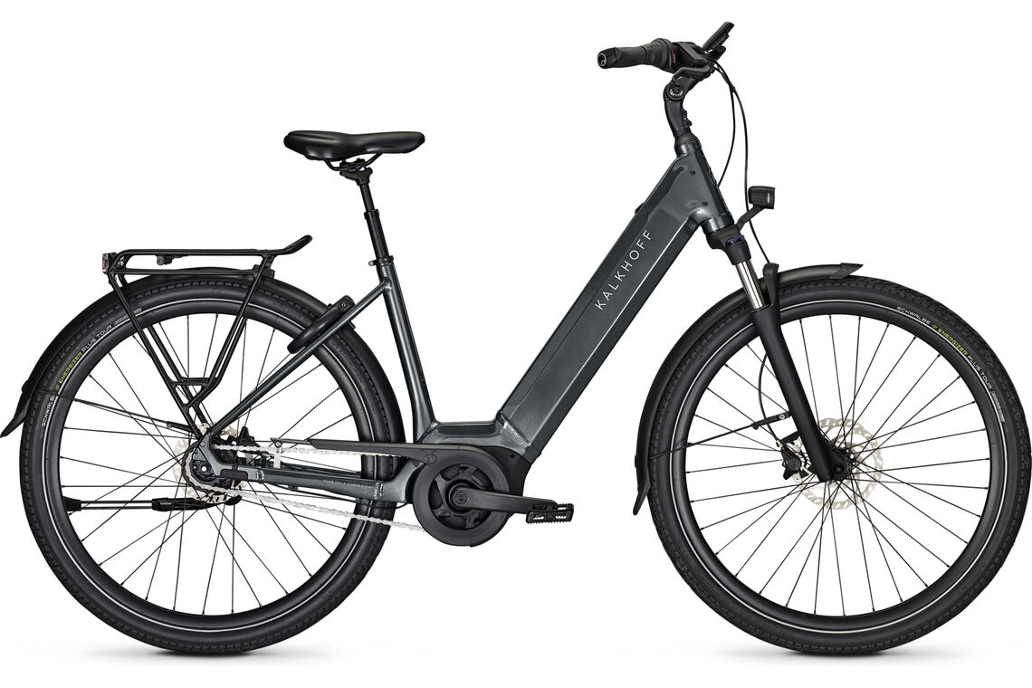 Kalkhoff IMAGE 3.B MOVE FL schwarz | 500WH | E-Bike Damen City | 2025 | Freilauf-Nabe