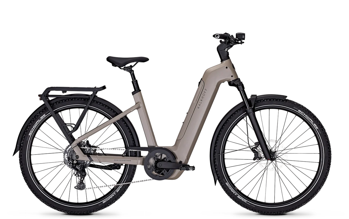 Kalkhoff ENTICE 5+ MOVE grau | 800WH | E-Bike Damen Trekking | 2025 | Kettenschaltung Kalkhoff ENTICE 5+ MOVE grau | 800WH | E-Bike Damen Trekking | 2025 | Kettenschaltung
