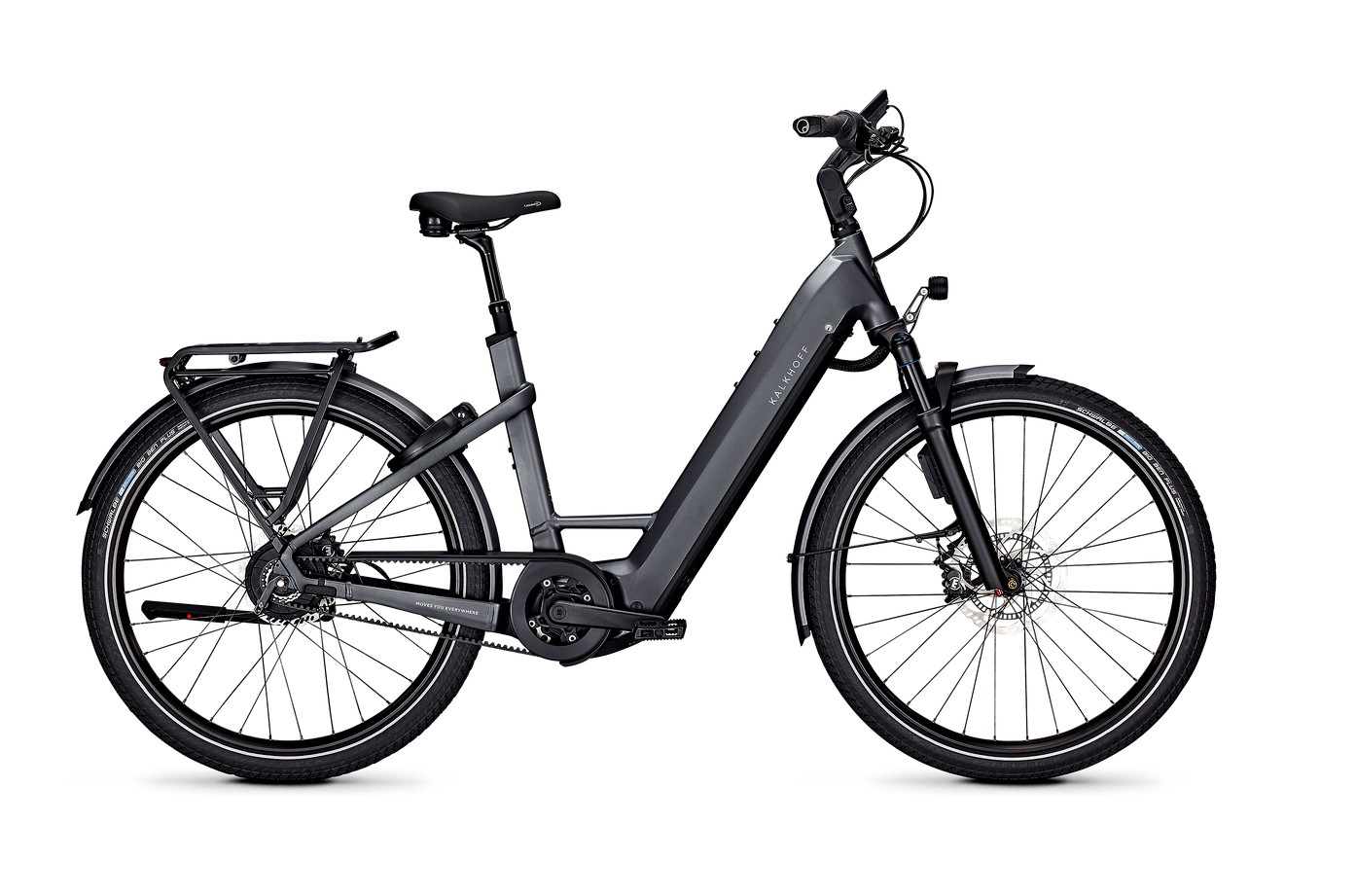 Kalkhoff IMAGE 7.B EXCITE+ ABS schwarz | 750WH | E-Bike Damen Trekking | 2024 | Enviolo