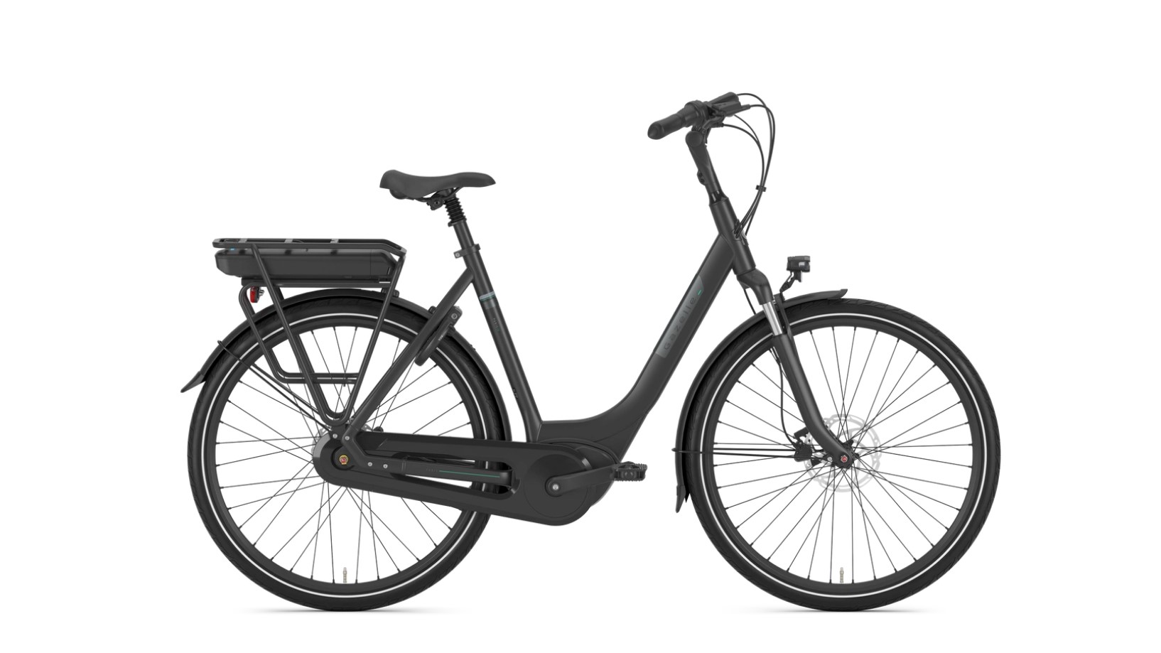 Gazelle Paris C8 HMB schwarz | 500WH | E-Bike Damen City | 2025 | Rücktritt-Nabe