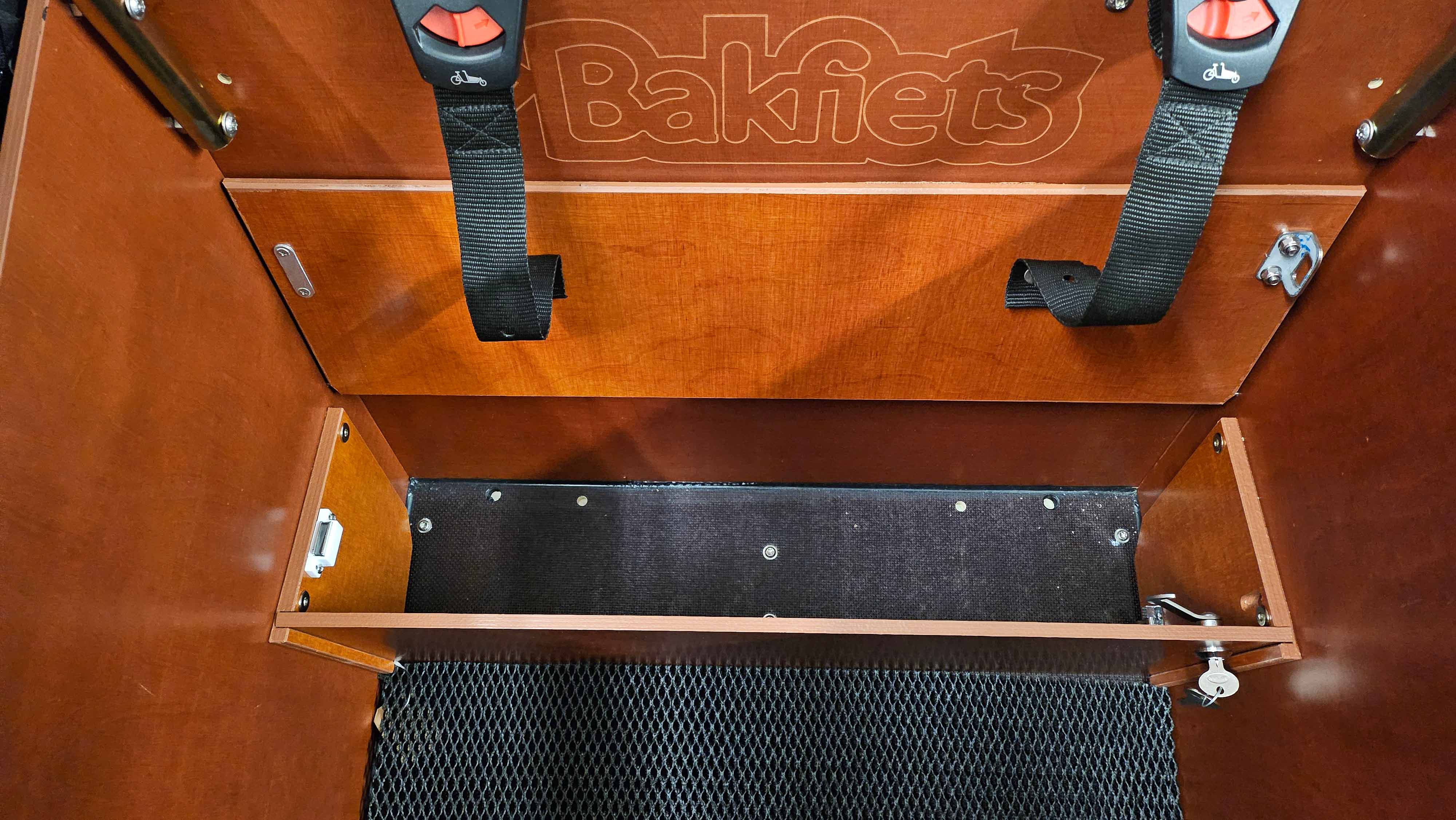 Bakfiets Trike Wide Cruiser Steps rot | 500WH | E-Lastenrad | 2024 | Freilauf-Nabe
