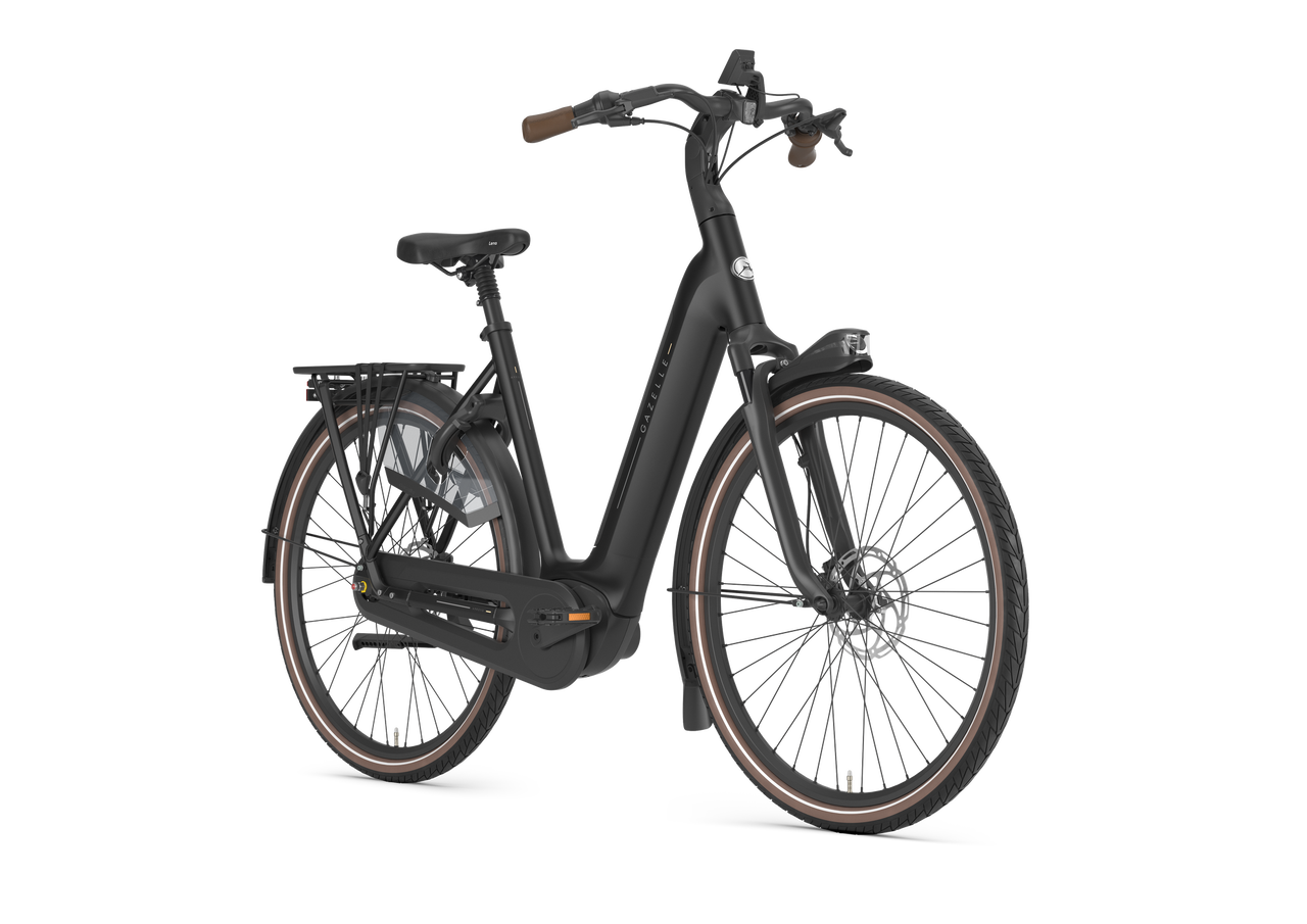 Gazelle Arroyo C8+ Elite schwarz | 600WH | E-Bike Damen City | 2025 | Rücktritt-Nabe