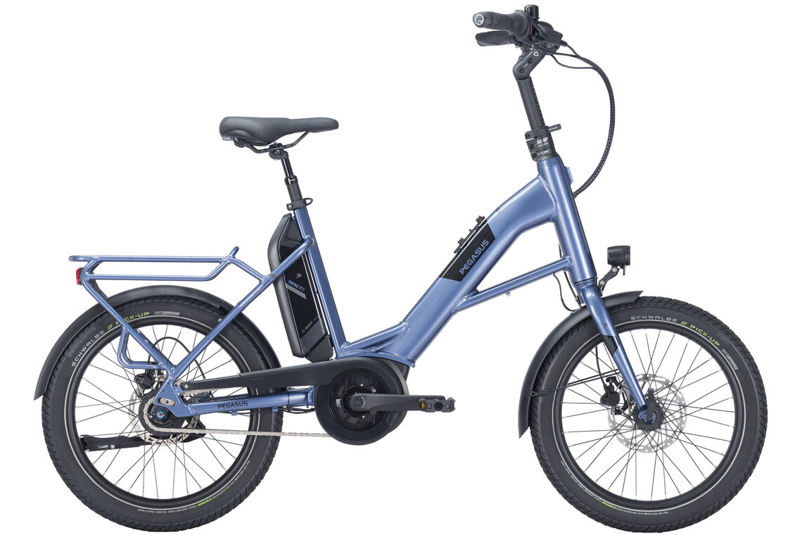 Pegasus Swing E8R Disc blau | 400WH | E-Bike Kompakt | 2023 | Rücktritt-Nabe