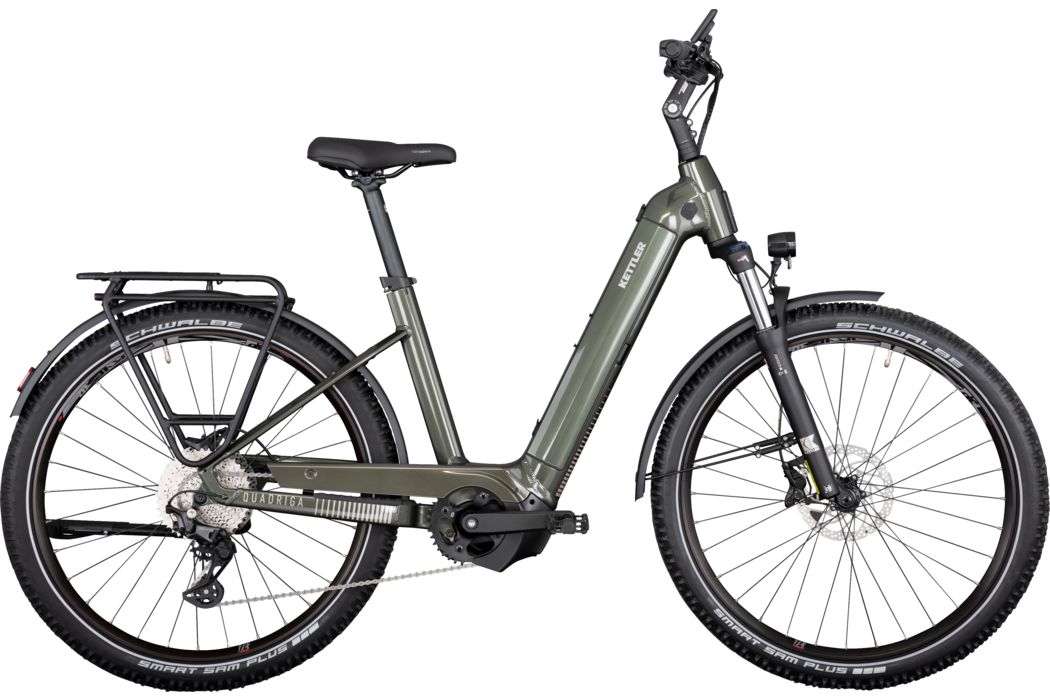 Kettler QUADRIGA TOWN & COUNTRY CX10 LG grün | 625WH | E-Bike Damen Trekking | 2024 | Kettenschaltung Kettler QUADRIGA TOWN & COUNTRY CX10 LG grün | 625WH | E-Bike Damen Trekking | 2024 | Kettenschaltung
