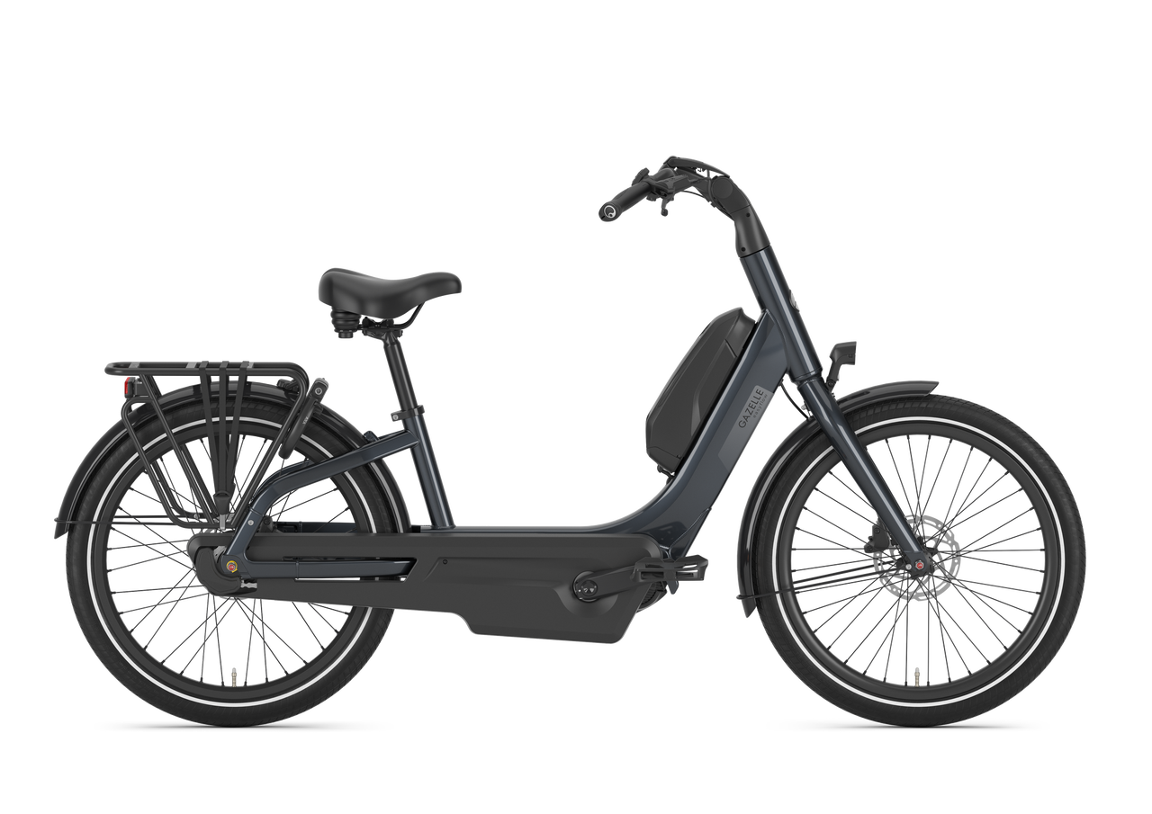 Gazelle Easyflow C8 anthrazit | 630WH | E-Bike Damen City | 2025 | Freilauf-Nabe Gazelle Easyflow C8 anthrazit | 630WH | E-Bike Damen City | 2025 | Freilauf-Nabe