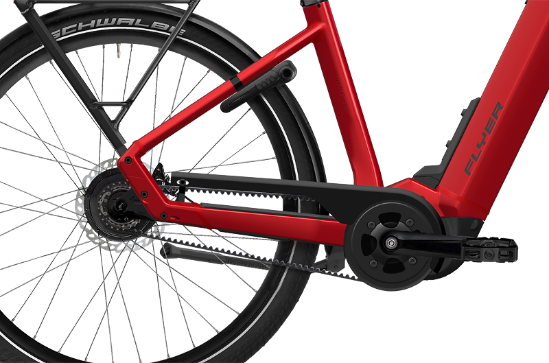 Flyer Upstreet 7.23 rot | 750WH | E-Bike Damen Trekking | 2024 | Enviolo
