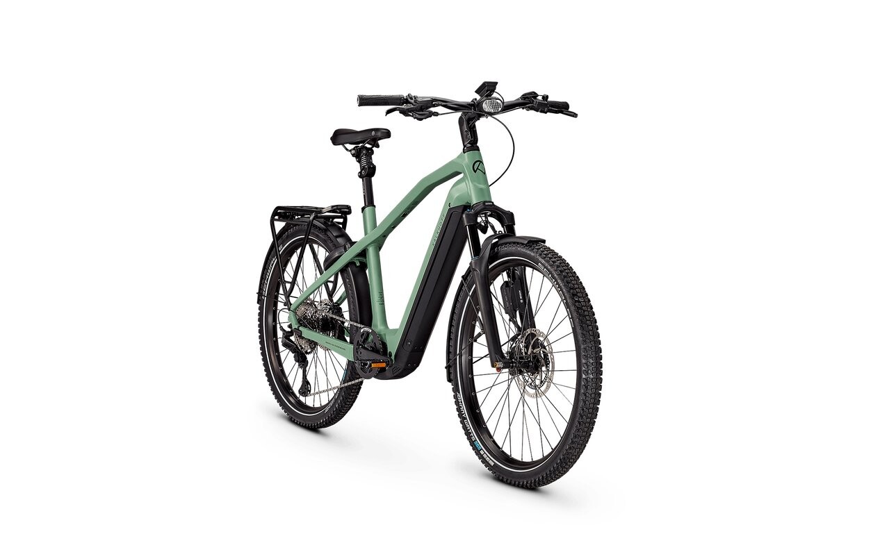 Kalkhoff ENTICE 7.B ADVANCE+ ABS grün | 750WH | E-Bike Herren Trekking | 2025 | Kettenschaltung