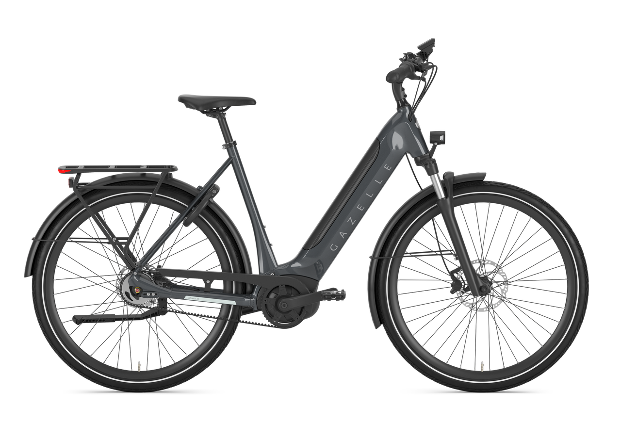 Gazelle Ultimate C5 HMB grau | 625WH | E-Bike Damen Trekking | 2025 | Freilauf-Nabe