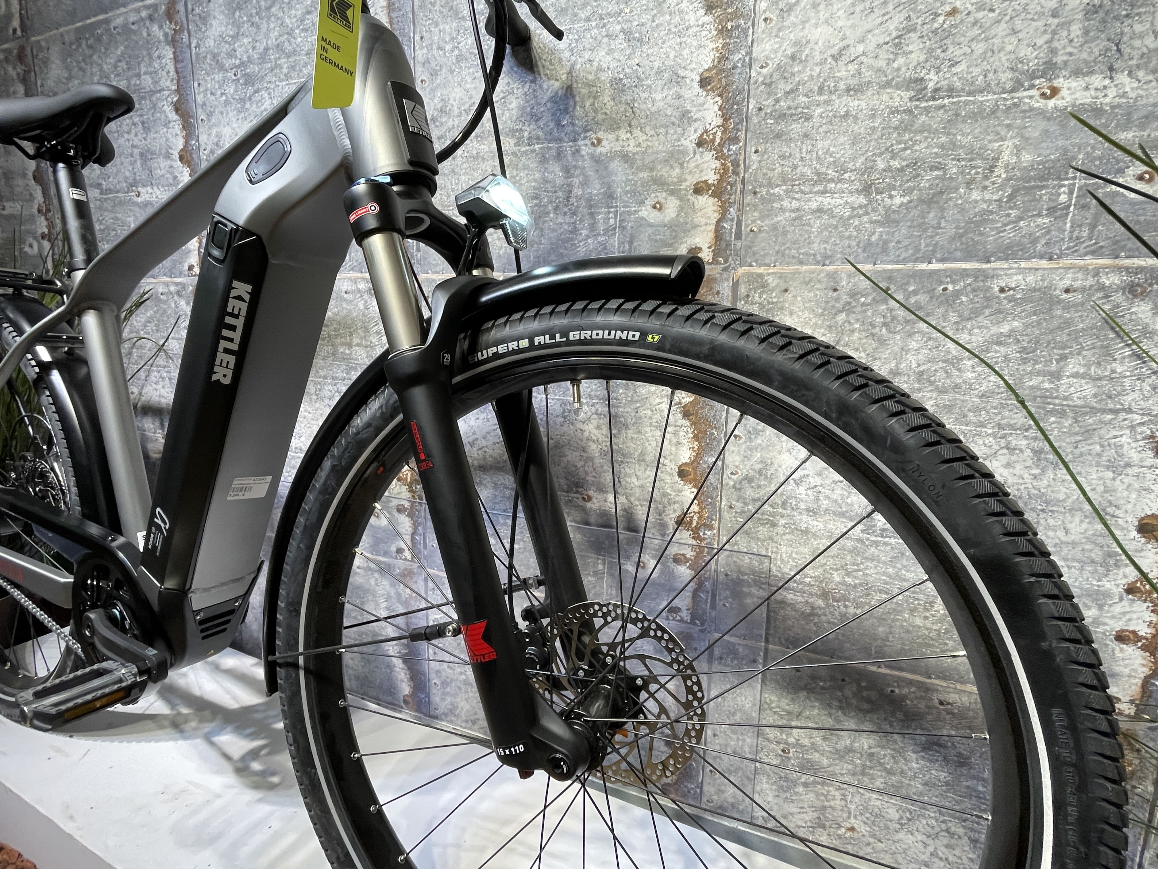Kettler QUADRIGA DUO CX5 silber | 1250WH | E-Bike Herren Trekking | 2023 | Freilauf-Nabe