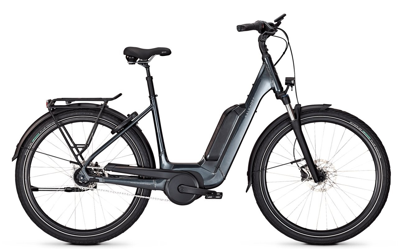 Kalkhoff IMAGE 1 XXL schwarz | 545WH | E-Bike Damen City | 2024 | Freilauf-Nabe Kalkhoff IMAGE 1 XXL schwarz | 545WH | E-Bike Damen City | 2024 | Freilauf-Nabe