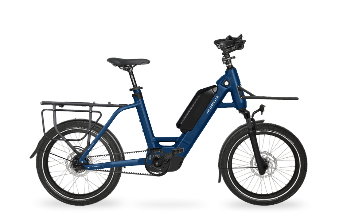 Velo de Ville KEB CLASSIC blau | 400WH | E-Bike Kompakt | 2025 | Rücktritt-Nabe