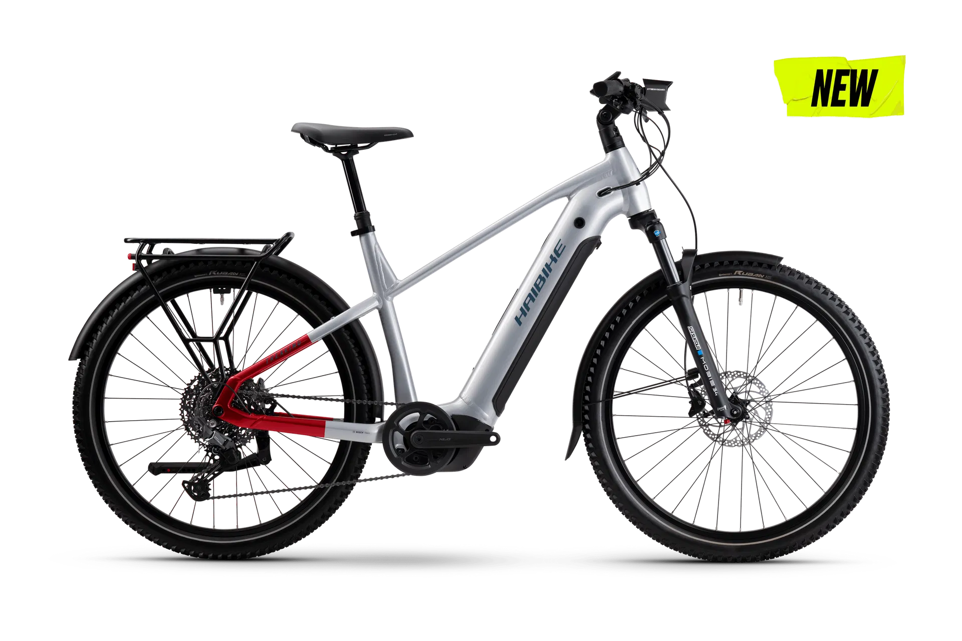 Haibike Trekking 7 grau | 800WH | E-Bike Herren Trekking | 2025 | Kettenschaltung