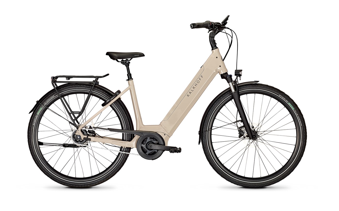 Kalkhoff IMAGE 3.B ADVANCE beige | 625WH | E-Bike Damen City | 2024 | Rücktritt-Nabe