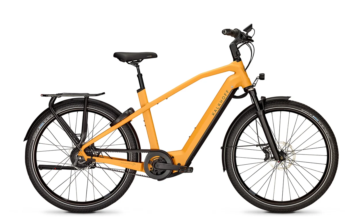 Kalkhoff IMAGE 7.B EXCITE+ gelb | 750WH | E-Bike Herren Trekking | 2023 | Enviolo Kalkhoff IMAGE 7.B EXCITE+ gelb | 750WH | E-Bike Herren Trekking | 2023 | Enviolo