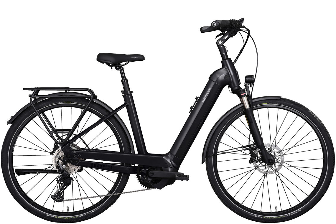 Kettler QUADRIGA COMP CX11 750 schwarz | 750WH | E-Bike Damen Trekking | 2023 | Kettenschaltung