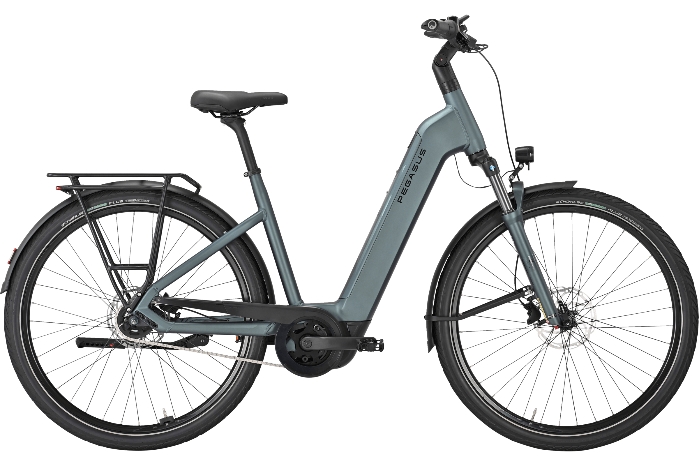 Pegasus STRONG EVO 5F Lite grün | 800WH | E-Bike Damen Trekking | 2025 | Freilauf-Nabe