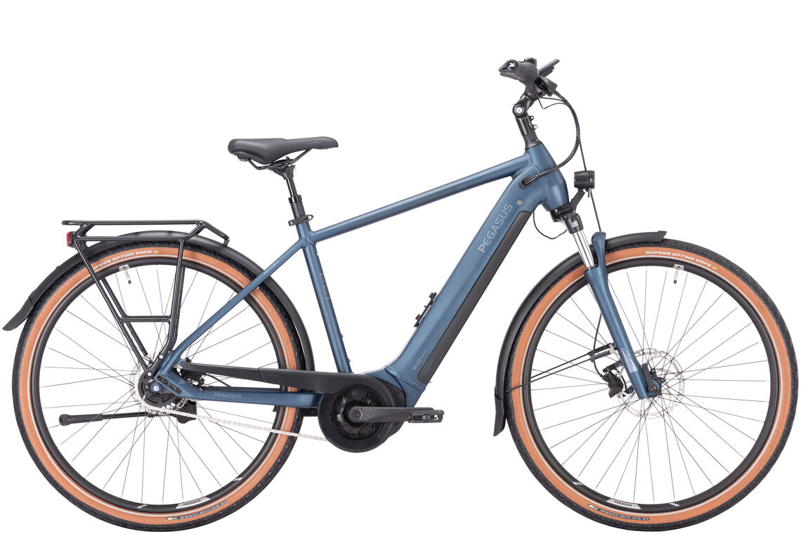 Pegasus Premio Evo 5 R blau | 750WH | E-Bike Herren City | 2024 | Rücktritt-Nabe