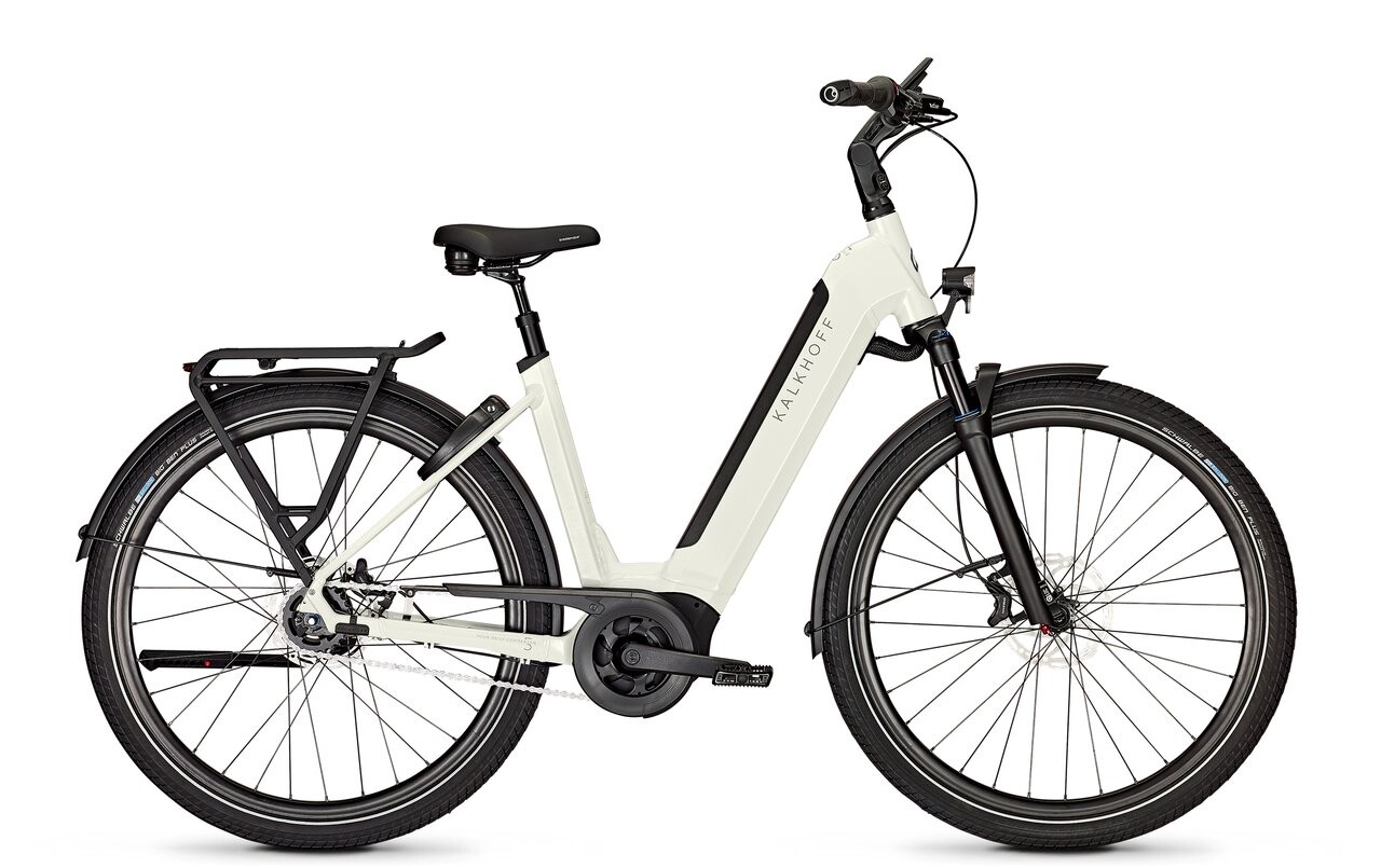 Kalkhoff IMAGE 5.B MOVE+ FL weiß | 625WH | E-Bike Damen Trekking | 2024 | Freilauf-Nabe