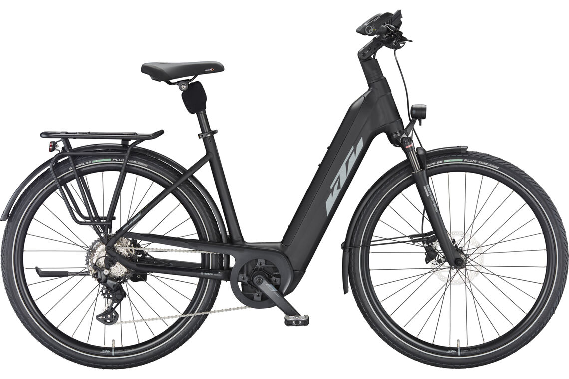 KTM CENTO 10 PLUS schwarz | 750WH | E-Bike Damen Trekking | 2024 | Kettenschaltung
