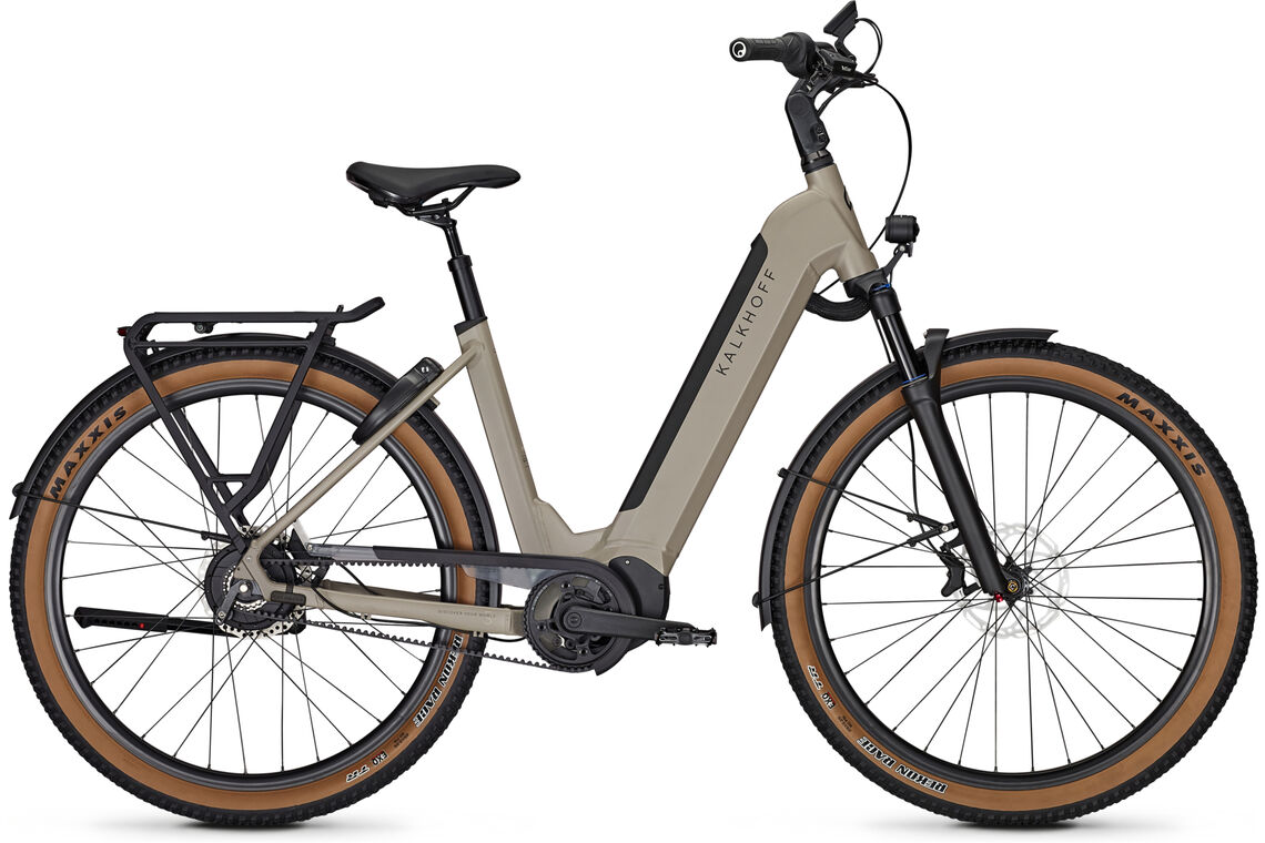 Kalkhoff ENTICE 5.B EXCITE+ grau | 625WH | E-Bike Damen Trekking | 2025 | Enviolo