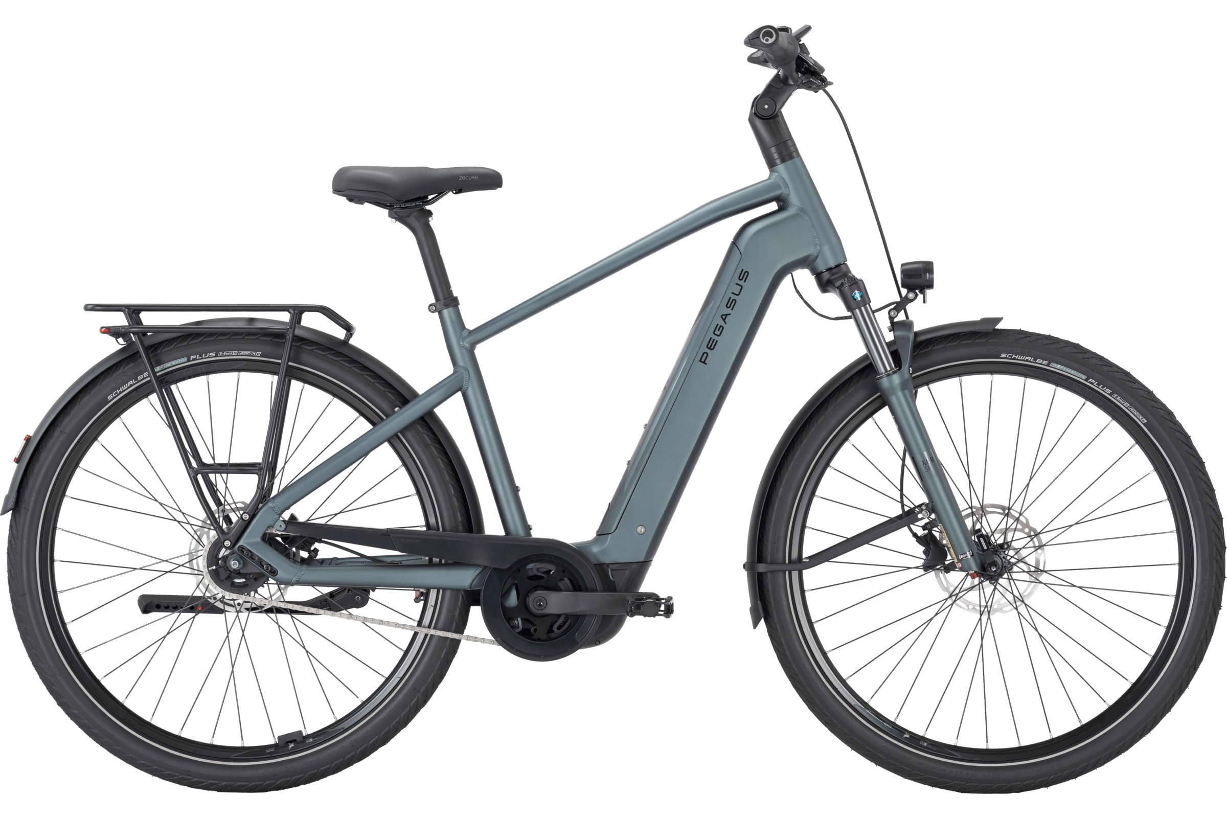 Pegasus STRONG EVO 5F Lite grün | 800WH | E-Bike Herren Trekking | 2025 | Freilauf-Nabe