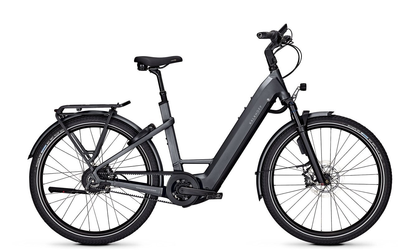 Kalkhoff IMAGE 7.B EXCITE+ ABS schwarz | 750WH | E-Bike Damen Trekking | 2024 | Enviolo