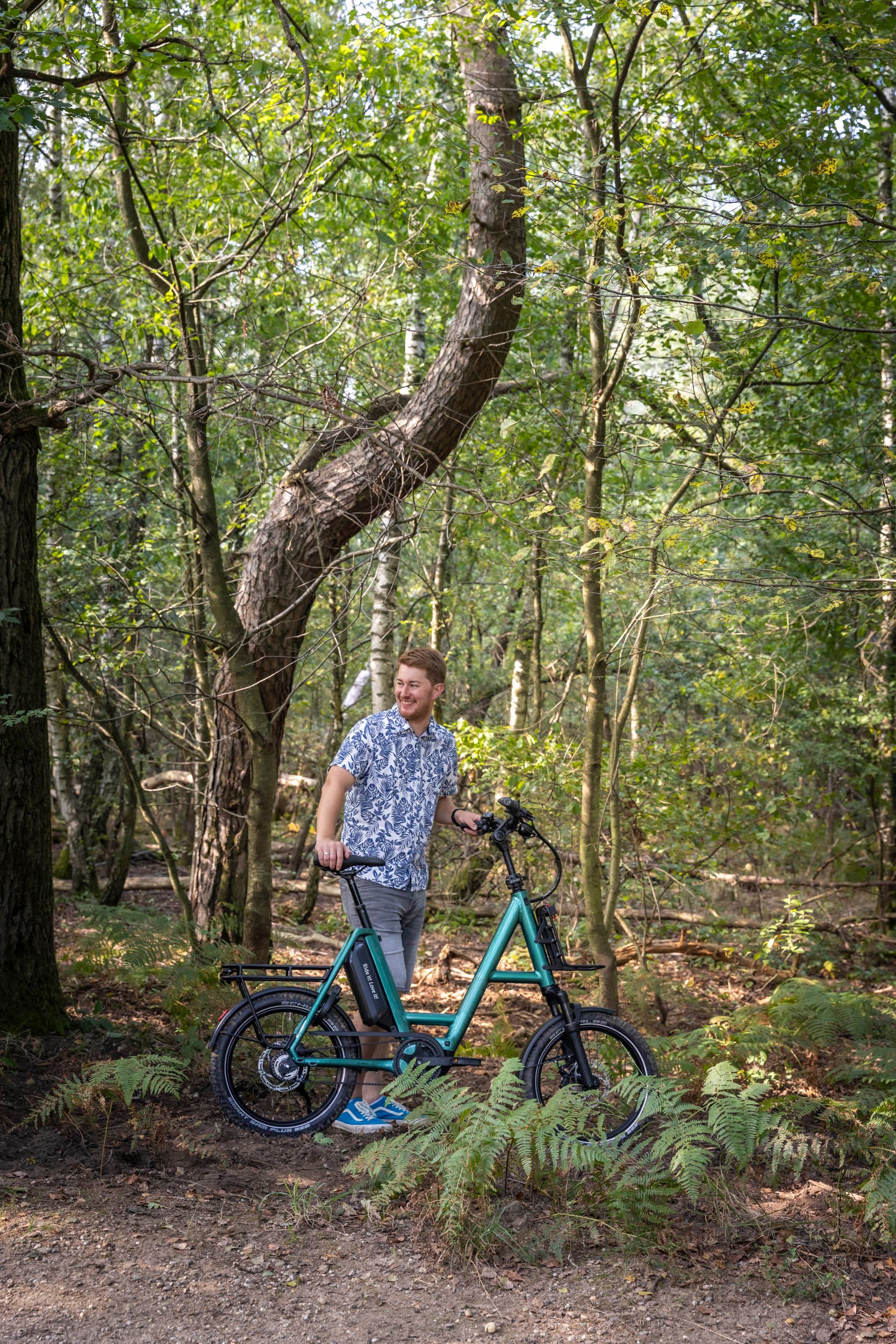 i:SY XXL E5 ZR F CX Adventure grün | 800WH | E-Bike Kompakt | 2025 | Freilauf-Nabe