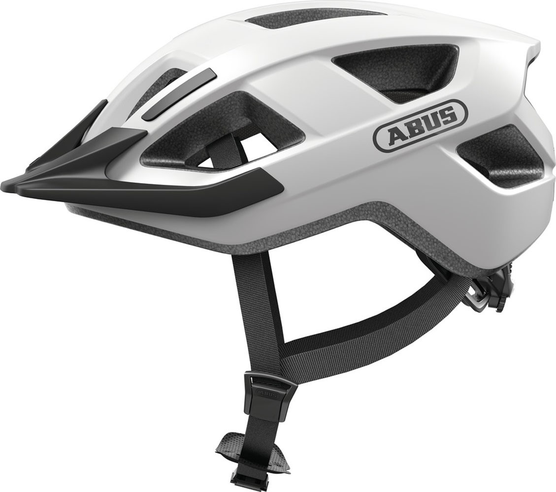 Abus Helm Aduro 3.0 LED polar white M 52-58 cm
