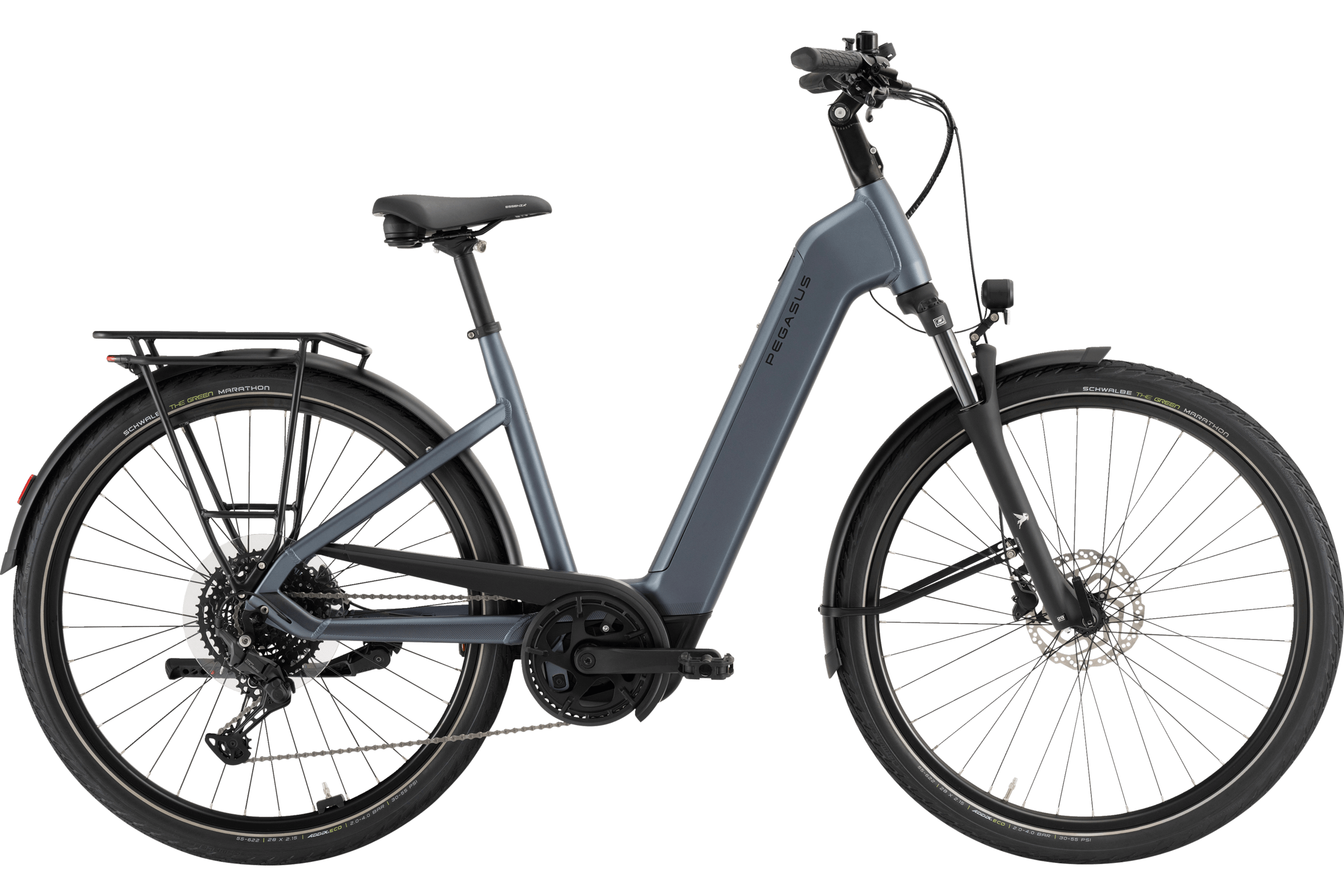 Pegasus Solero EVO 10 blau | 800WH | E-Bike Damen Trekking | 2026 | Kettenschaltung